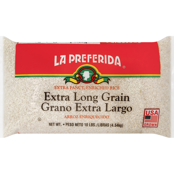 La Preferida Rice, Enriched, Extra Fancy, Extra Long Grain