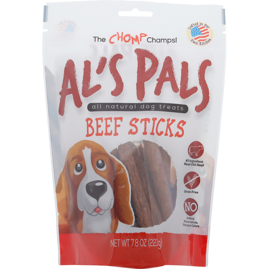 Goldrush Jerky Dog Treats, Beef Sticks