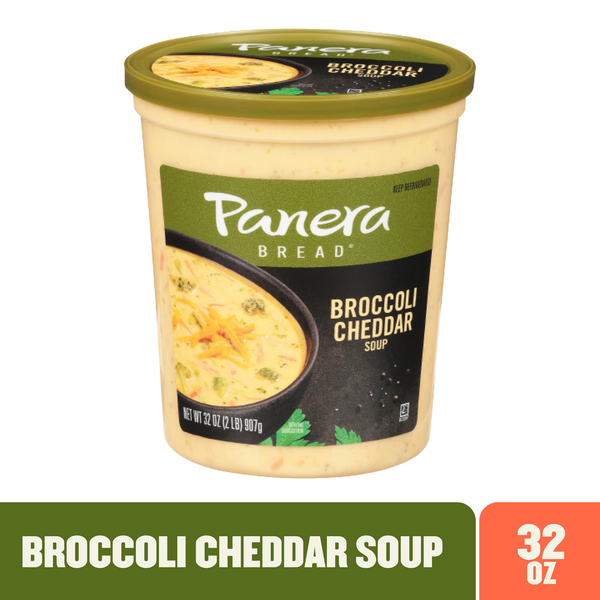Panera Bread Broccoli Cheddar Soup Cup