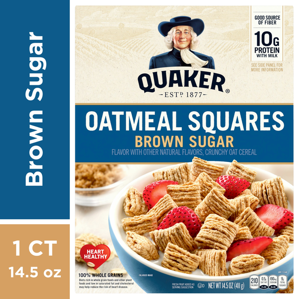 Quaker Brown Sugar Crunchy Oat Cereal