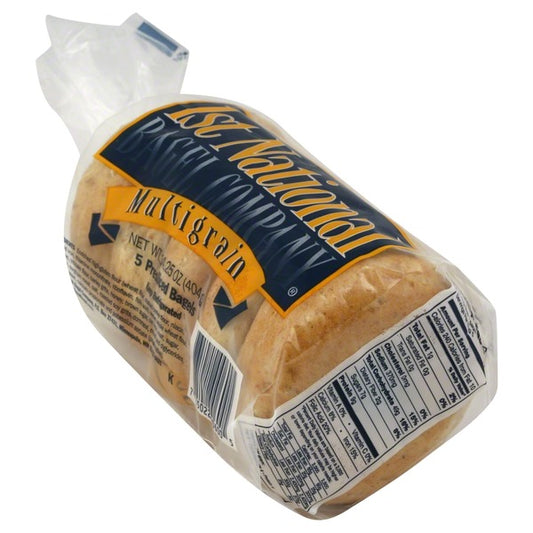 1st National Bagel Company Bagels, Multigrain, Pre-Sliced