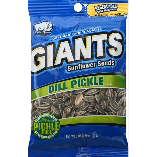 Giants Sunflower Seeds, Dill Pickle