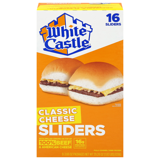 White Castle Classic Cheese Sliders