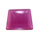 Caspari Light Pink Grosgrain Square Paper Salad & Dessert Plates Napkin