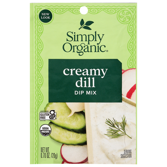 Simply Organic Creamy Dill Dip Mix