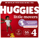 Huggies Little Movers Baby Diapers, Size 4 (22-37 lbs)