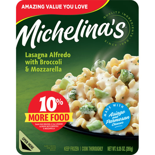 Michelina's Lasagna Alfredo Meal