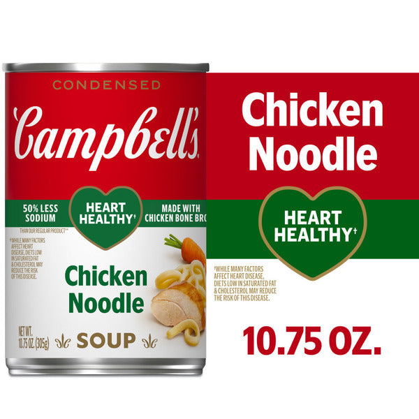 Campbell's Heart Healthy Chicken Noodle Soup