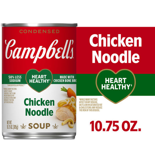 Campbell's Heart Healthy Chicken Noodle Soup