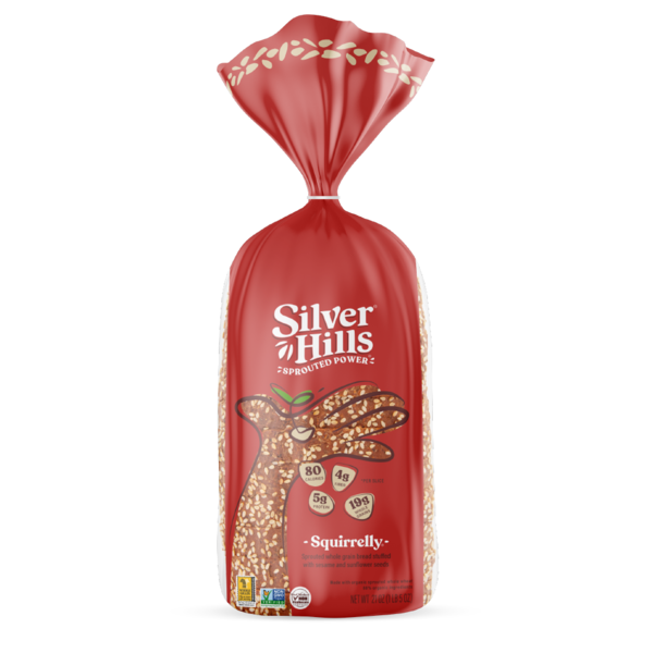 Silver Hills Bakery Sprouted Grain Squirrelly