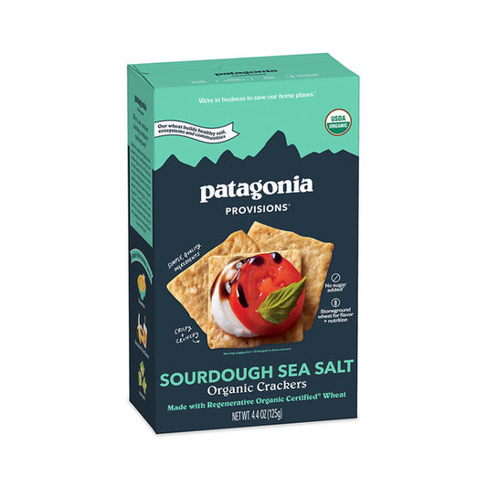 Patagonia Provisions Organic Crackers, Sourdough Sea Salt