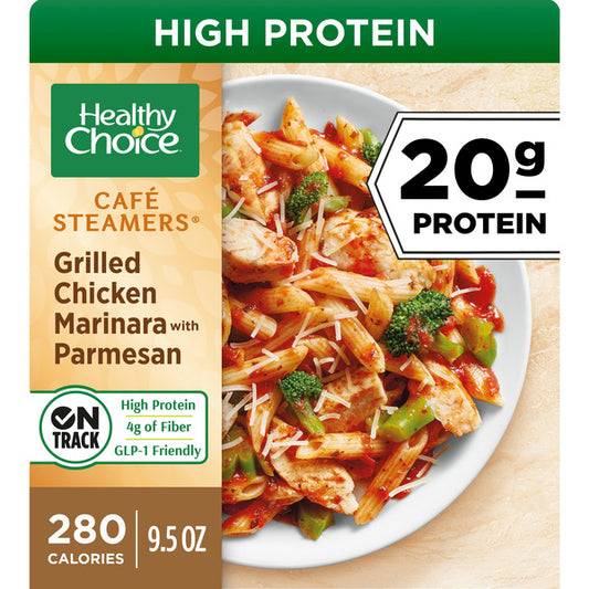 Healthy Choice Cafe Steamers Grilled Chicken Marinara With Parmesan, Frozen Meal