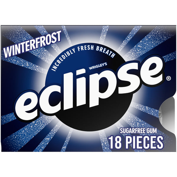 Eclipse Winterfrost Sugar Free Chewing Gum Single Pack 18 Piece