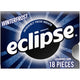 Eclipse Winterfrost Sugar Free Chewing Gum Single Pack 18 Piece
