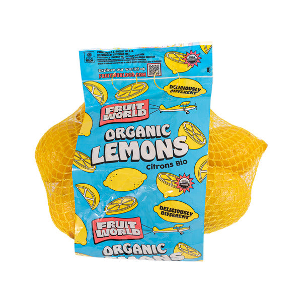 Fruit World Co. Organic Lemons