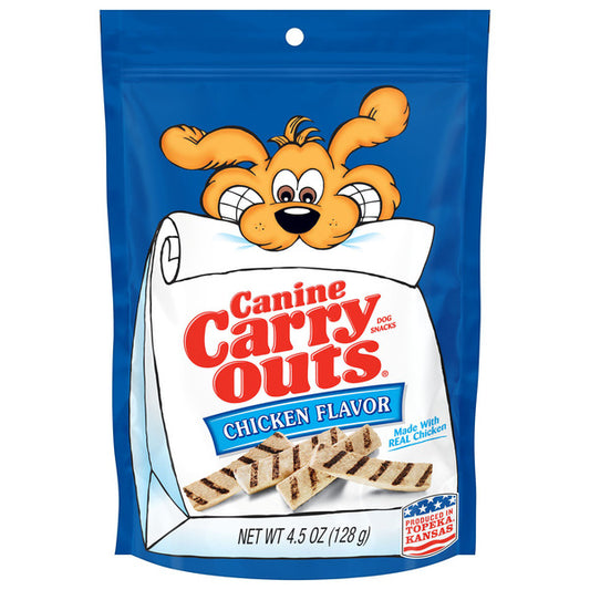 Canine Carry Outs Chicken Flavor Dog Treats