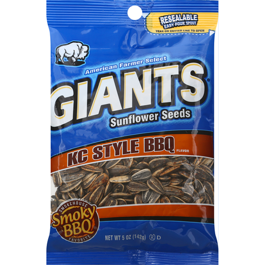 Giants Sunflower Seeds, KC Style BBQ Flavor