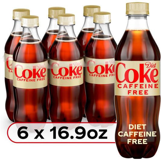 Diet Coke Caffeine-Free Soda Bottles