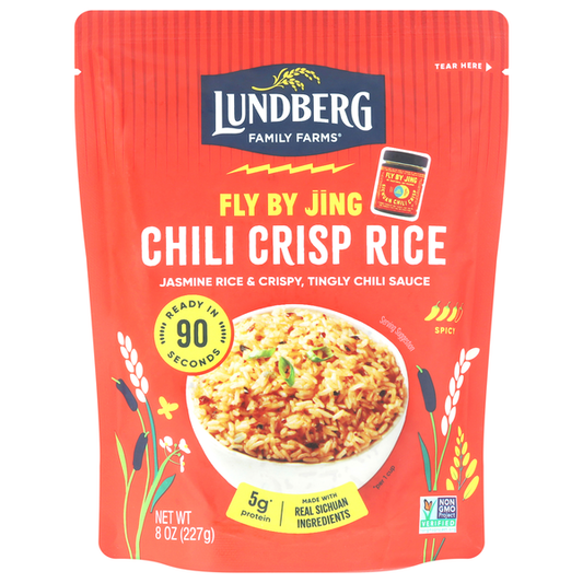 Lundberg Family Farms Fly By Jing Chili Crisp Rice
