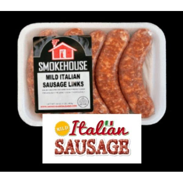 SMOKEHOUSE SAUSAGE LINKS MILD ITALIAN