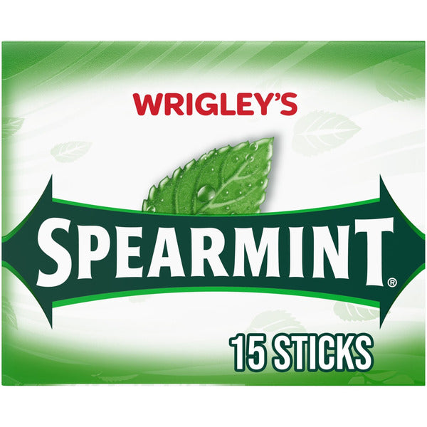Wrigley Spearmint Chewing Gum Single Pack