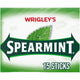 Wrigley Spearmint Chewing Gum Single Pack