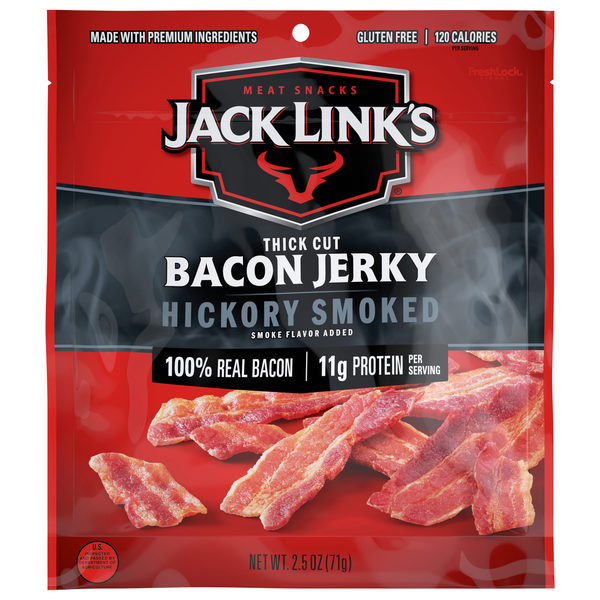 Jack Link's Thick Cut Hickory Smoked Bacon Jerky