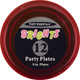 Party Essentials Plates, Party, 9 Inches, Neon Assorted