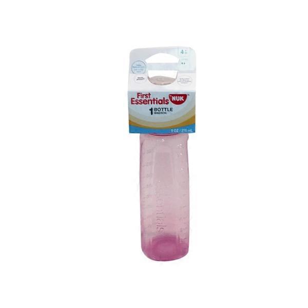 Gerber Bottle, Latex, Medium Flow, 9 Oz, 4M+
