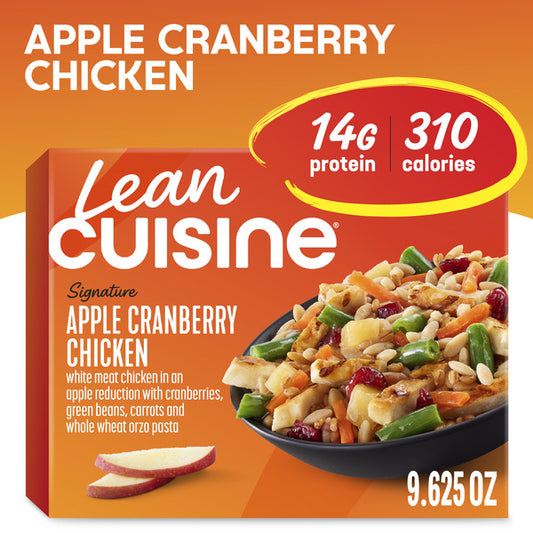 Lean Cuisine Frozen Meal Apple Cranberry Chicken