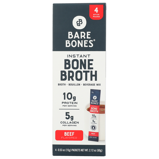 Bare Bones Instant Beef Bone Broth Sticks