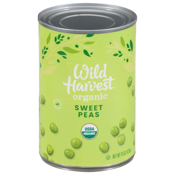 Wild Harvest Sweet Peas, Organic