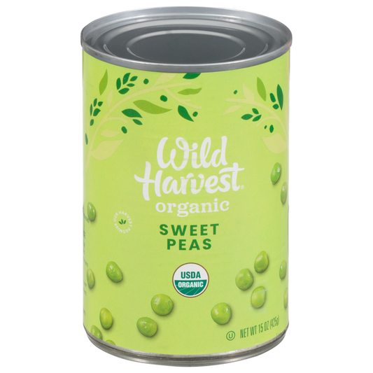 Wild Harvest Sweet Peas, Organic