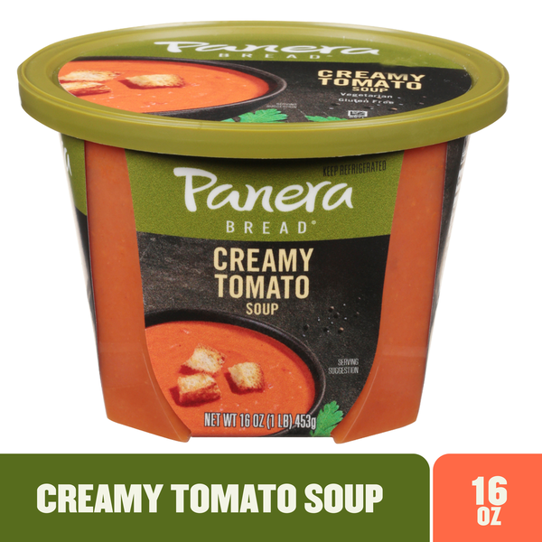 Panera Bread Creamy Tomato Soup Cup (Gluten Free)