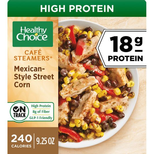 Healthy Choice Cafe Steamers Mexican-Style Street Corn, Frozen Meal