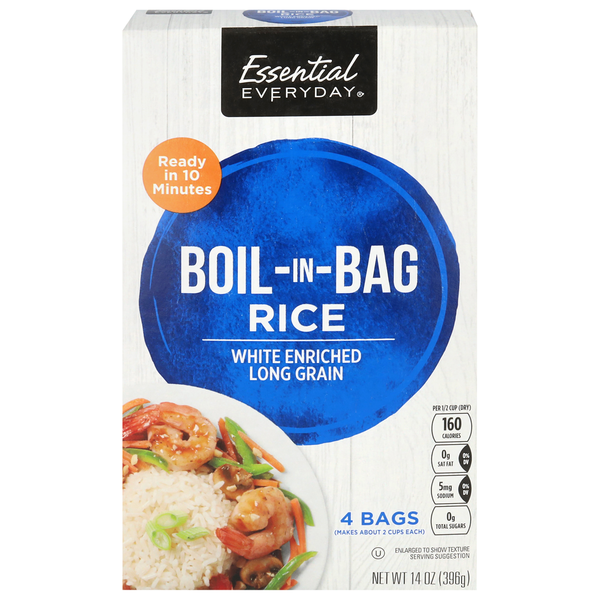 Essential Everyday Boil-in-Bag Rice