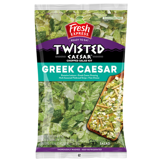 Fresh Express Chopped Greek Caesar Salad Kit