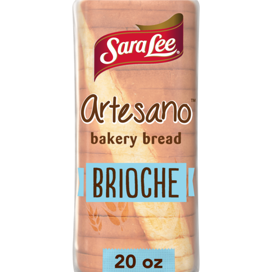 Sara Lee Artesano Bakery Bread Brioche