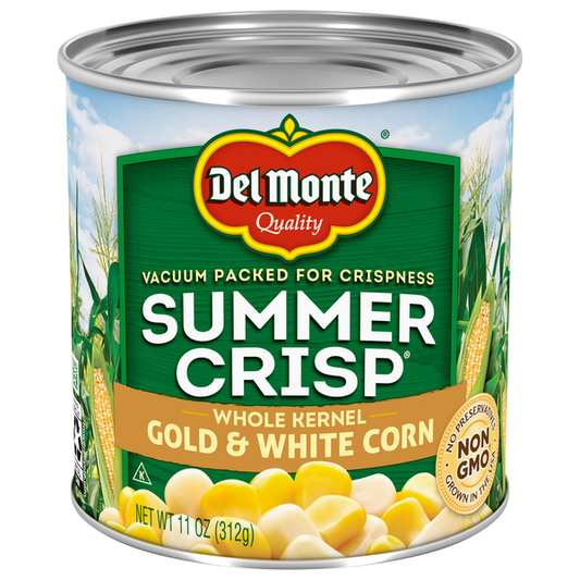 Del Monte Whole Kernel Gold & White Corn