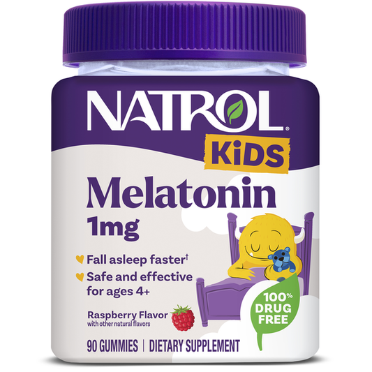 Natrol Kids Melatonin 1mg Berry Flavored Gummies