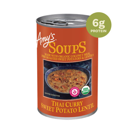 Amy's Kitchen Thai Curry Sweet Potato Lentil Soup