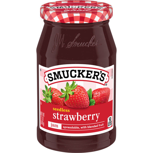 Smucker's Smucker’s Seedless Strawberry Jam, 12 Oz. Jar