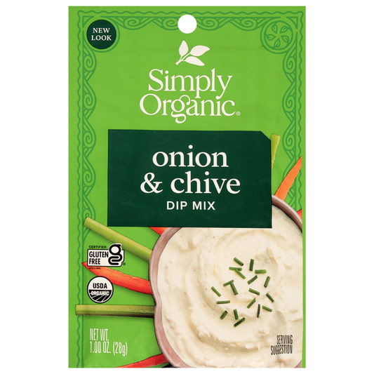 Simply Organic Onion & Chive Dip Mix
