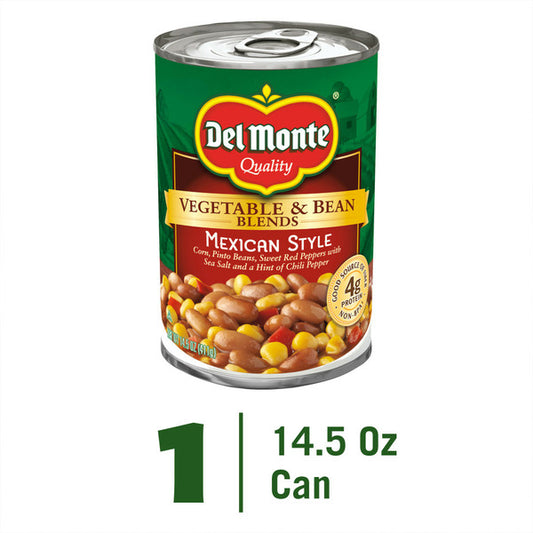 Del Monte Mexican Style Vegetable & Bean Blends