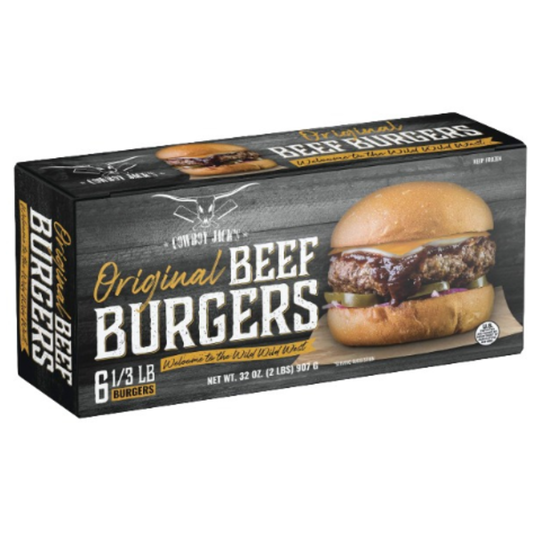 Cowboy Jack's Original Beef Burgers
