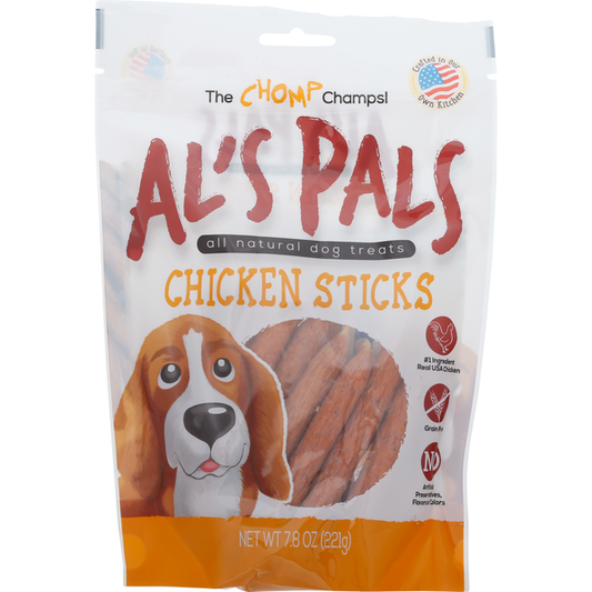 AL'S PALS Dog Treats, All Natural, Chicken Sticks