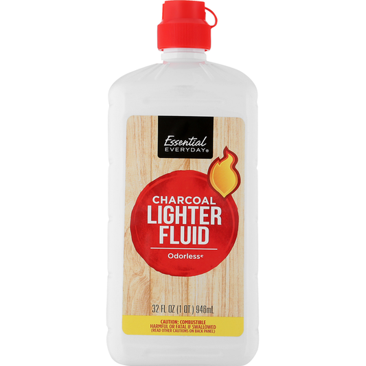Essential Everyday Lighter Fluid, Charcoal, Odorless