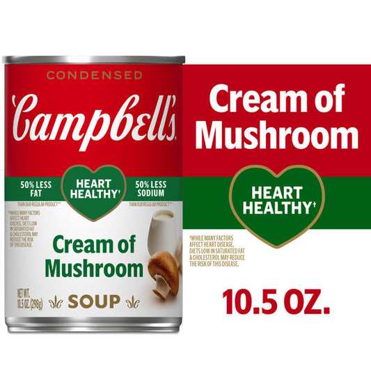 Campbell's Heart Healthy Cream of Mushroom Soup