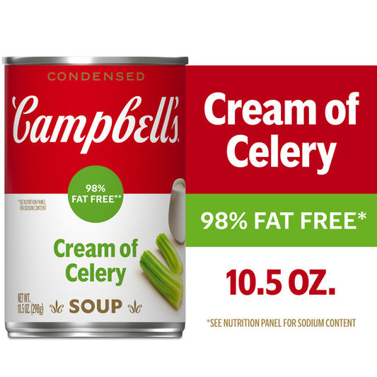 Campbell's 98% Fat Free Cream of Celery Soup