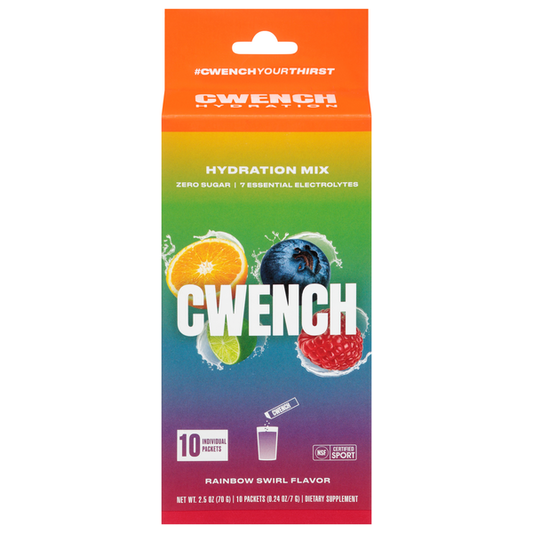 Cwench Rainbow Swirl Flavor Hydration Mix